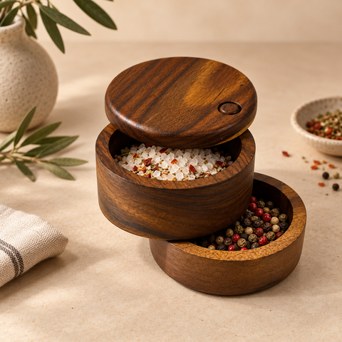 Wooden Seasoning Holder