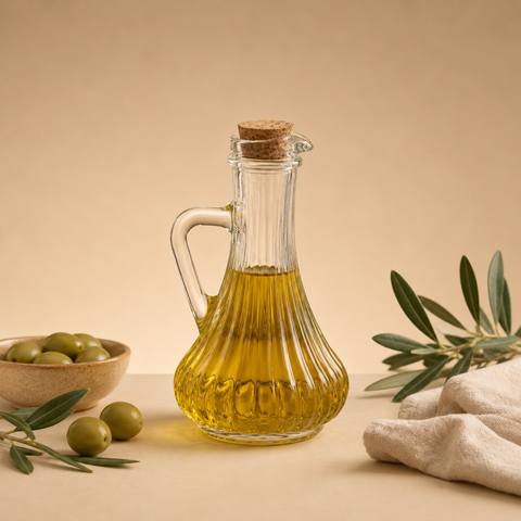 موزّع زيت زجاجي