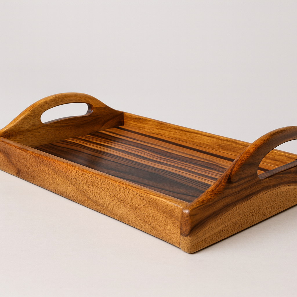 Double Handle Tray Set