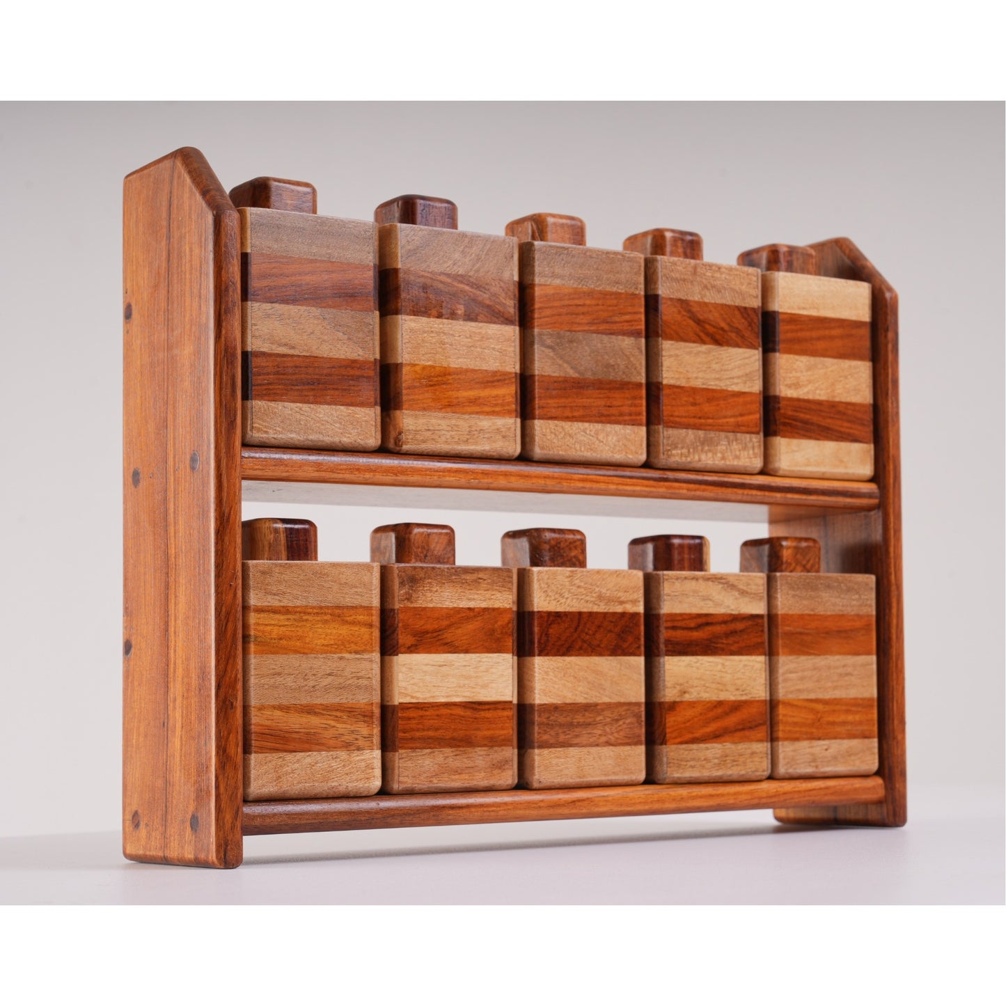 Wooden Spice Organizer