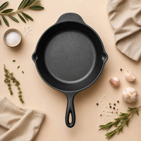 Classic Cast Iron Skillet – 25 cm