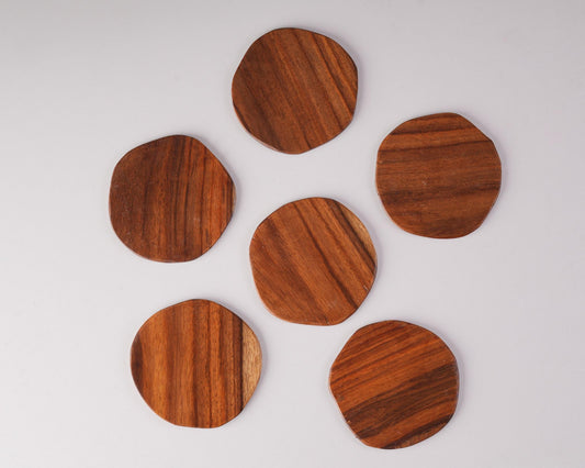 Organic Wood Coasters