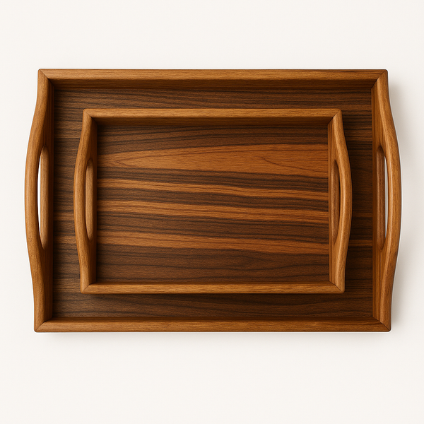 Double Handle Tray Set