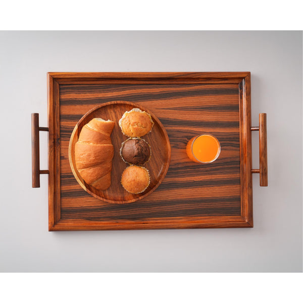 Classic Wooden Bar Tray