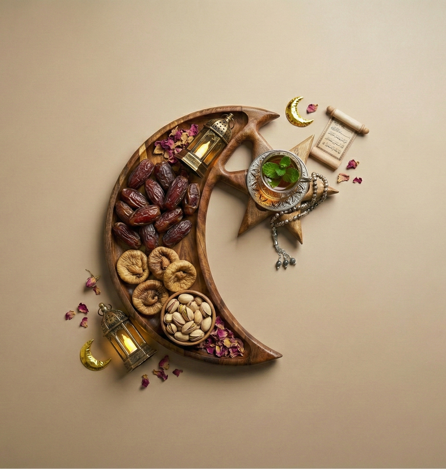 Noor Crescent Platter