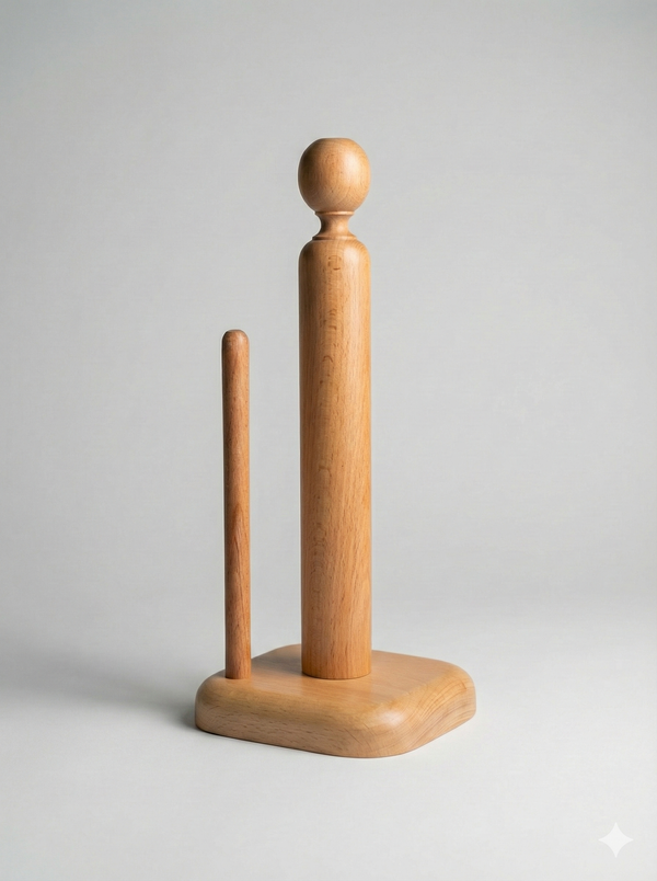 Kitchen Towel Stand with Cutter